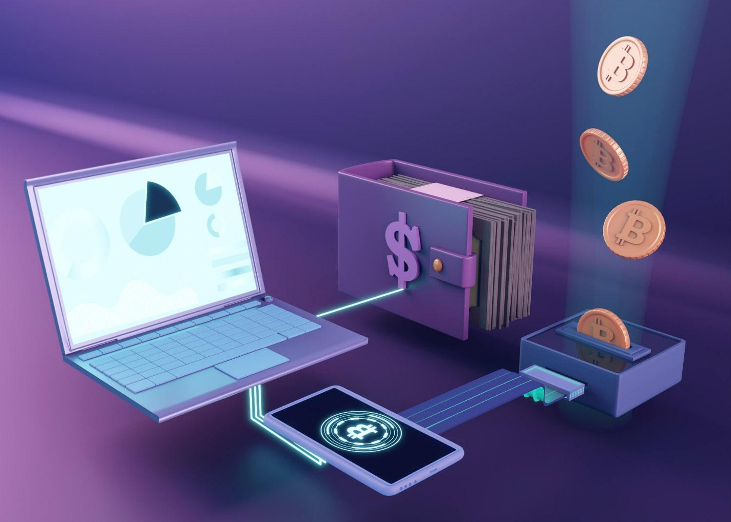 Desktop wallet for cryptocurrency