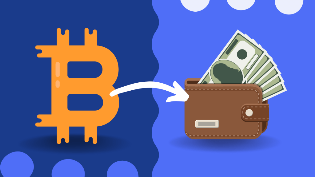 Convert bitcoin into cash